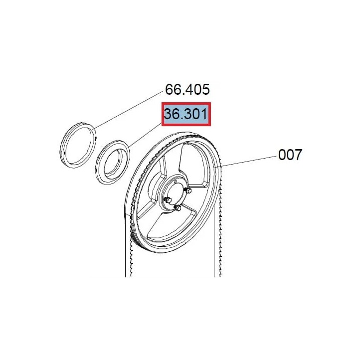 O-Ring NBR 56x14,5 Medoc 36.301