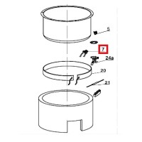 Termostat 185°C do warnika Bartscher A150513