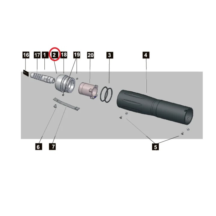 Gniazdo 4-pin i przełącznik magnetyczny Potis M6200