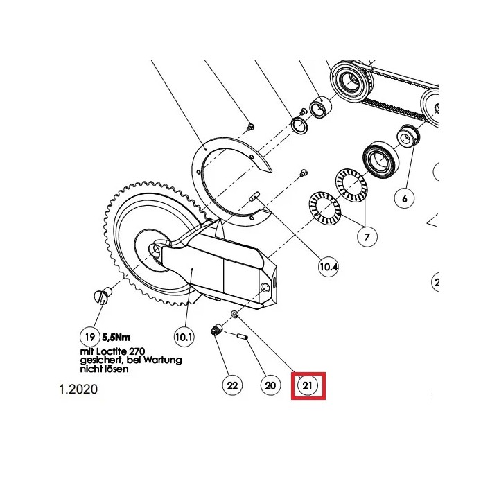 O-Ring EFA 001317701