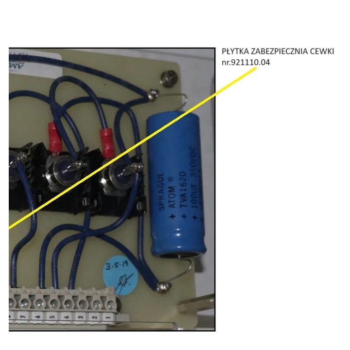 Moduł zabezpieczenia cewki AMTEK 921110.04