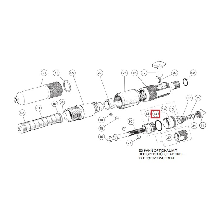 O-ring Accless&Shelvoke 5755