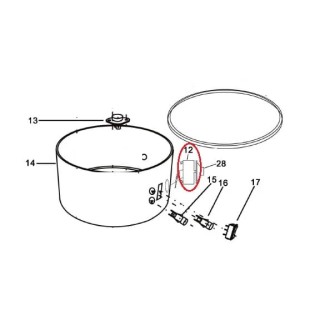 Termostat 30-105°C 02000542