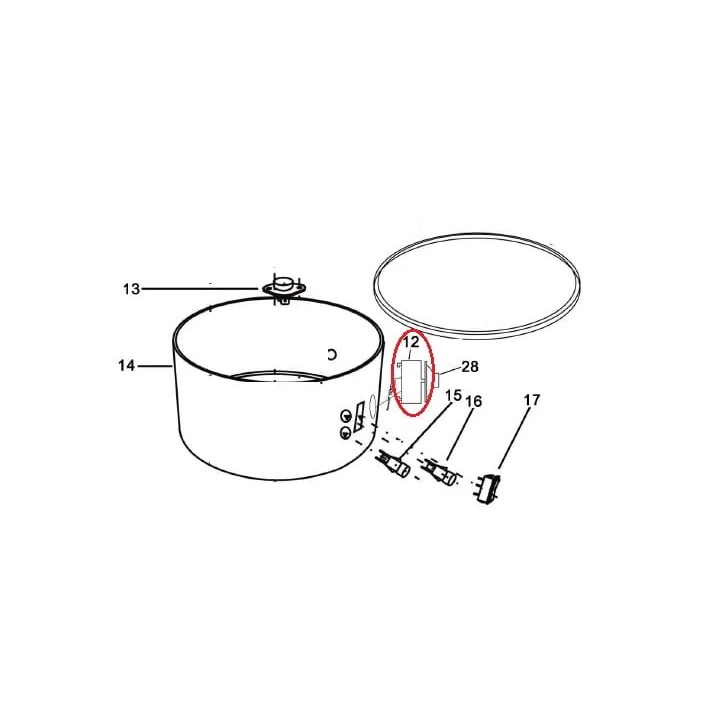 Termostat 30-105°C 02000542