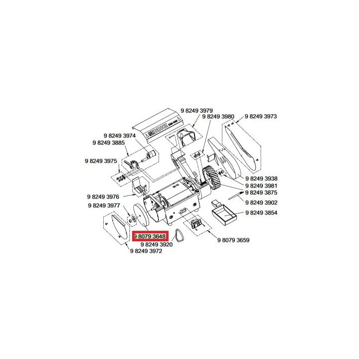 Tarcza filcowa 200x25x14mm