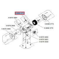 Zderzak kompletny (prawy) 980893771 do ostrzałki Dick SM90