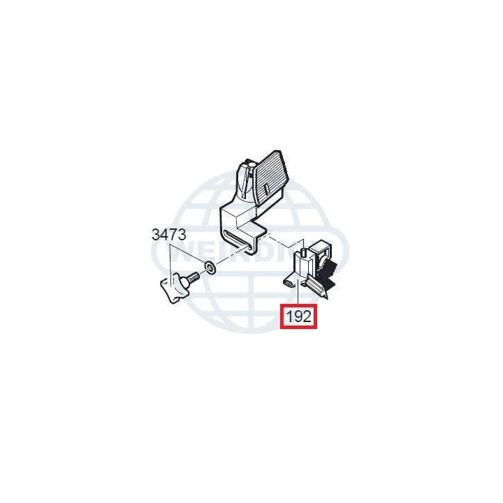 Szczotki zgarniające SM110/111 prawa i lewa 982090192