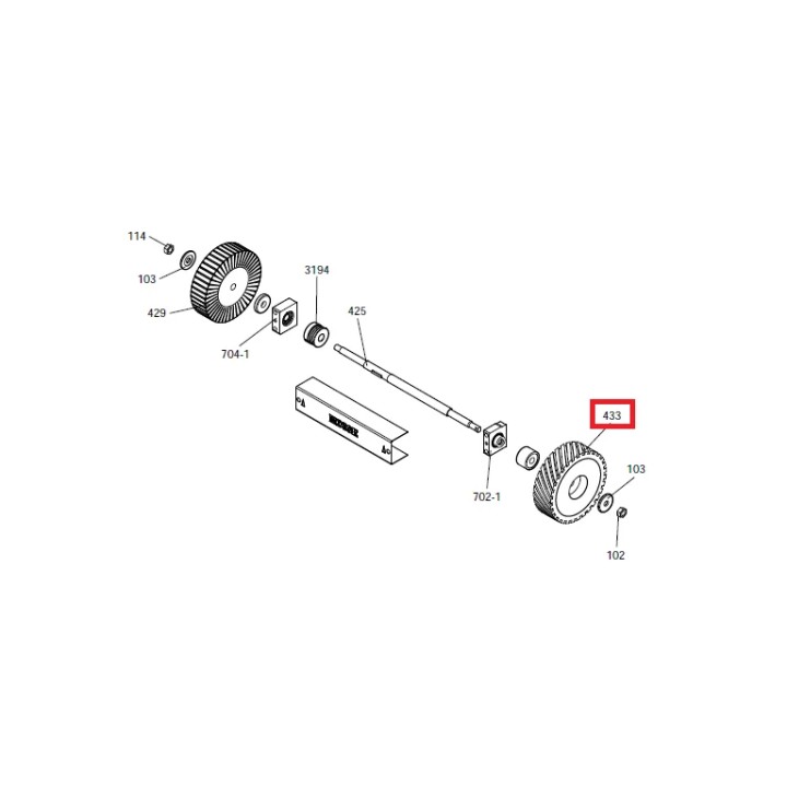 Koło kontaktowe DICK 95300200