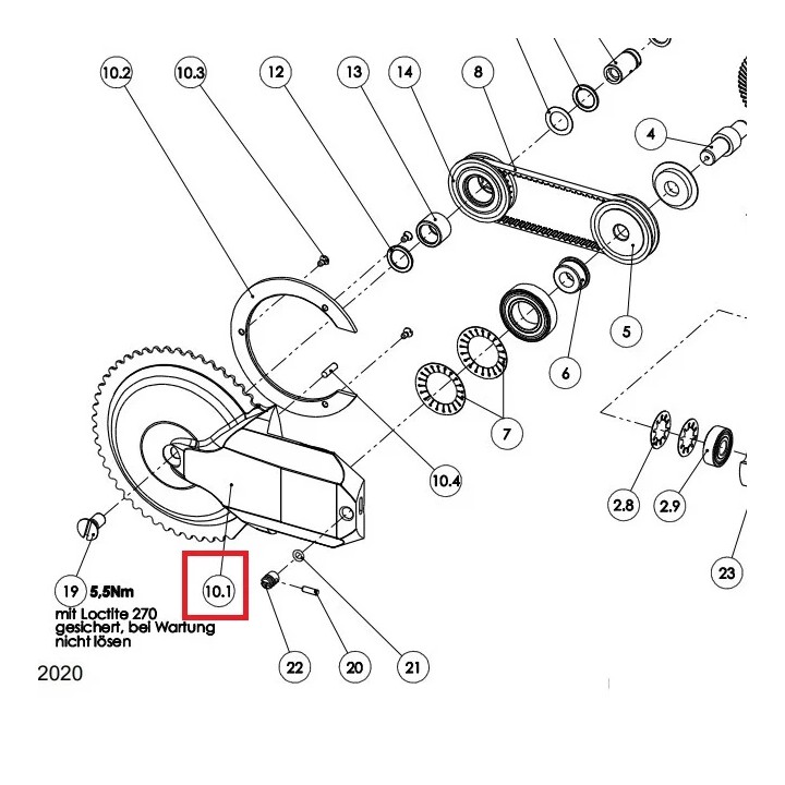 Osłona EFA 007009762