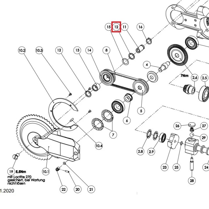 Podkładka EFA 003008905