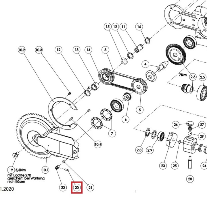 Kołek 001306425 EFA