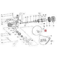 Nakrętka tarczy SK18WB EFA 003000875