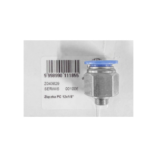 Złączka prosta fi 12xG1/8"