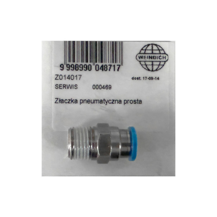 Złączka prosta fi 8xG1/4"