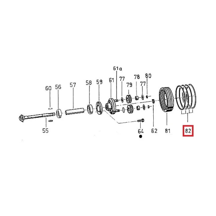 O-Ring NBR 85x2