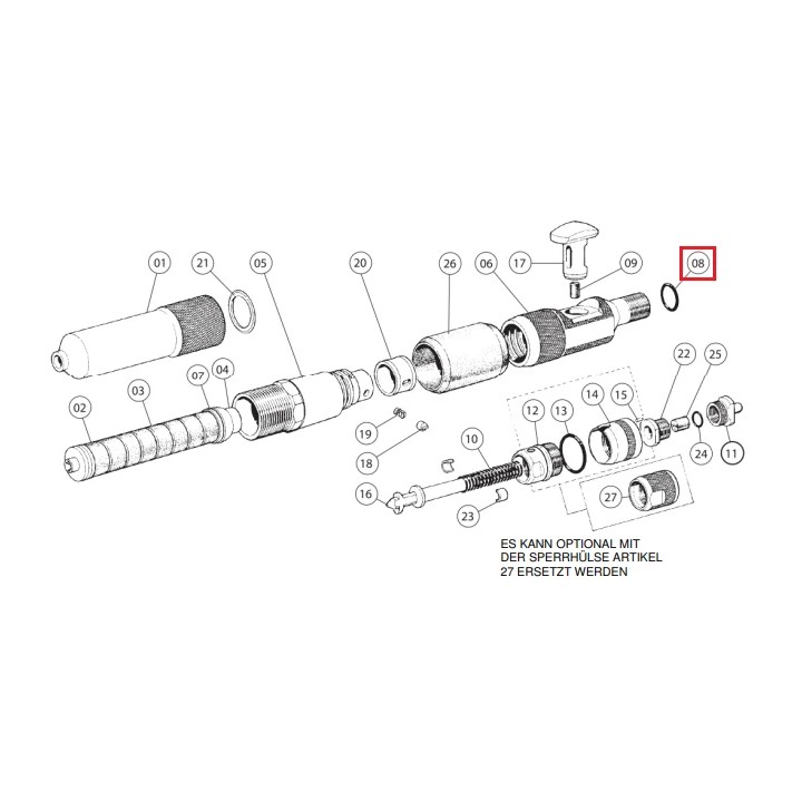 O-Ring NBR 19x2,5 Accles&Shelvoke 5627