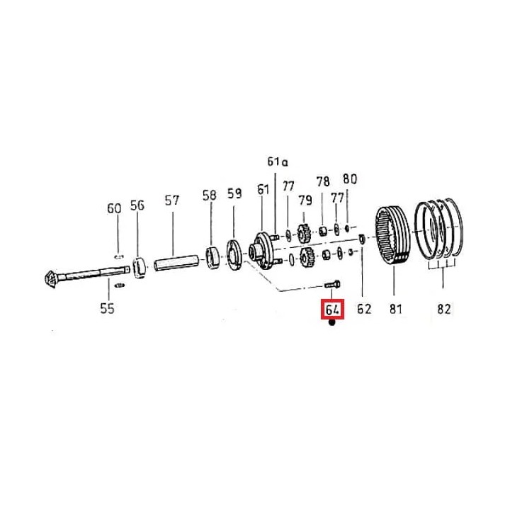 Śruba DIN 912 nierdzewna M5x17